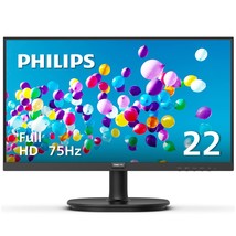 PHILIPS Computer Monitors 22 inch Class Thin Full HD (1920 x 1080) 75Hz Monitor, - £101.80 GBP