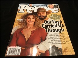 People Magazine December 20, 2021 Tim McGraw &amp; Faith Hill, Alec Baldwin - £7.99 GBP