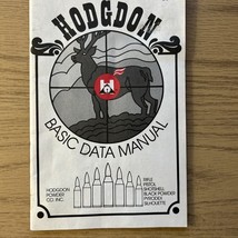 1987 HODGDON SMOKELESS POWDERS RELOADING MANUAL - $194.27 MXN