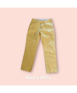 J.Crew Pants Mens Size 30 X 32 Chino Khakis Brown The Driggs Straight Le... - $332.45 MXN