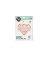 Sizzix Making Essentials Collection Shaker Panes Hearts 1.5, 2.5 and 3.5... - $9.00