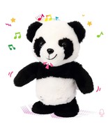 Talking Panda Repeats What You Say Electric Singing Stuffed Animal Music... - £32.14 GBP