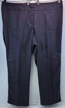 I3) Women's Black Work Uniform Dress Pants Size 22W Inseam 28 - $7.91