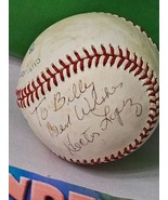 Vintage Original MLB Rawlings American League Official Ball Signed Hecto... - £31.13 GBP