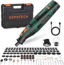 Depstech Cordless Rotary Tool Kit, 8V 2.0Ah Rechargeable Battery, 30000Rpm - £48.55 GBP