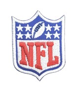 NFL Logo Shield Football Embroidered Iron On Patch John Elway Peyton Man... - £4.33 GBP+