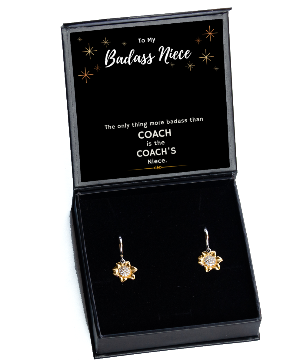 Ear Rings For Niece, Coach Niece Earring Gifts, Aunt To Niece Gifts, Birthday  - £39.58 GBP