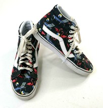 VANS Pool Vibes Lounge Chairs Flamingo High Top Sneakers Shoes M 5.5  W 7 EU 37 - £27.34 GBP