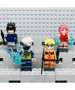 4Pcs Naruto Uzumaki Uchiha Sasuke Hatake Kakashi Haruno Sakura Naruto Mi... - $16.00