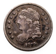 1835 Mancheron Buste Half Dime En Très Fin VF État, Beau Détail pour Grade - $183.63