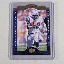Marshall Faulk Card #5 Of 10 Indy Colts 1996 Upper Deck A Cut Above Die Cut - £7.74 GBP