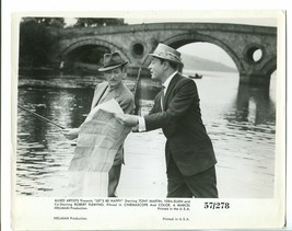 Let&#39;s Be HAPPY-1957-8 X 10-PROMO STILL-B&amp;W-TONY MARTIN-FISHERMAN-fn - £26.21 GBP