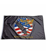 Natural Light American Eagle Rowdy Gentleman Flag Multi-Color - £22.56 GBP