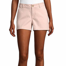 a.n.a. Women&#39;s Mid Rise Twill Chino Shorts Size 16 Rose Quartz  NEW 3.5&quot; - £16.66 GBP