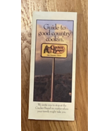 Vintage 1992 Cracker Barrel Advertisement Pamphlet Brochure - $6.99