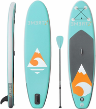  Inflatable Stand up Paddle Board Set,Adjustable Paddle, Backpack and Pump - £250.59 GBP