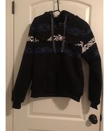 EKZ Men Premium Collection Men&#39;s Geo Tribe Faux Fur Lined Full Zip Hoodi... - $73.22 CAD