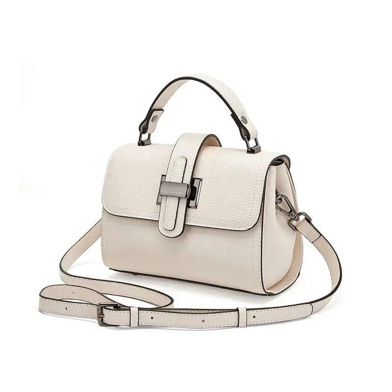 Women&#39;s Genuine Leather Bags Summer Female Designer Luxury Bags Messenge... - $90.37