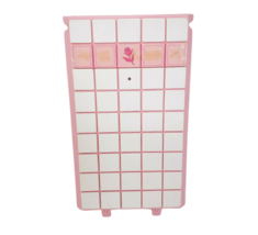 Vintage 1987 Barbie Sweet Roses Beauty Bath Bathtub Pink Center Replacement Wall - £12.86 GBP