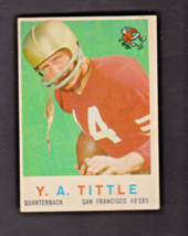 1959 Topps #130 Y.A. Tittle 49ers NM - $13.50