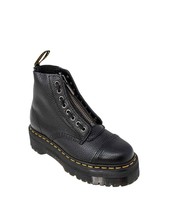Dr. Martens Women Boots - 6 US EU 37 Black Leather Combat Platform Ankle New - $5,191.44 MXN
