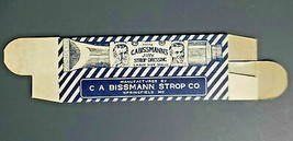 1910 Bissmann Jiffy Strop Dressing Shave Box Springfield Mo NOS PB147 - $4.99