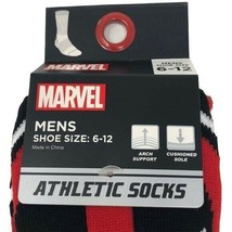 Marvel Deadpool Athletic Socks Size 6-12 - £13.69 GBP