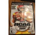 NCAA Football 2004 (Sony PlayStation 2, 2003)Ships N 24h - $26.71