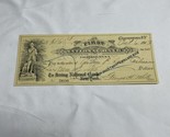 1913 The First National Bank Of Cooperstown NY Check #2606 KG JD - $19.79