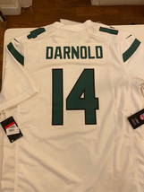 New York Jets Sam Darnold Nike White Game Jersey Men&#39;s Size XL/52 - £39.55 GBP