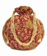 Potli for women / Handmade Hanging bag  - $34.42 CAD