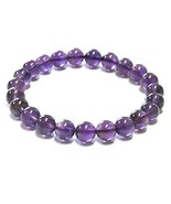 Handmade Amethyst Bracelet - Natural Gemstone Beads for Peace and Healing - €43,24 EUR
