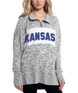 Kansas Jayhawks Sweater, chicka-d Ladies Cozy Fleece Sweater/Pullover/Sw... - £8.80 GBP