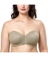 DELIMIRA Womens Strapless Bra Unlined Underwire Minimizer Support Chinch... - $420.06 MXN