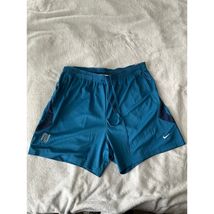 Nike Loose Fit Dri Fit Basketball Shorts Size Large Teal - $35.00