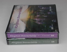 Kingdom Stewardship Volume 1 &amp; 2 CD Set Tony Evans - New - Sealed - £34.58 GBP