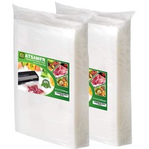 200 Pint Size 6X10Inch Vacuum Sealer Food Sealer Bags With Bpa Free,Heav... - £29.87 GBP