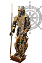 Medievale Acciaio Inox Knight Completo Suit Di Armor Indossabili Armor - £975.42 GBP