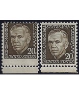 1289 - 20c Bottom Margin Misperf Error / EFO "George C. Marshal" Mint NH - €8,60 EUR 1289 - 20c Bottom Margin Misperf Error / EFO "George C. Marshal" Mint NH - €8,60 EUR