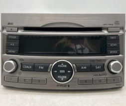 2010-2012 Subaru Legacy AM FM CD Player Radio Receiver OEM M01B17001 - £84.34 GBP