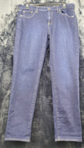 Gap Jeans Womens Sz 29 Blue Denim Cotton Flat Front Straight Leg 5-Pocket Design - £7.49 GBP
