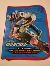 Jeremy Mcgrath School Folder Binder 7 Time Supercross Champion Motocross Rare - $58.79