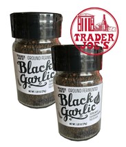 2 Unid.  Trader Joe&#39;s Ground Fermented Black Garlic 1.2oz Spice  - £9.05 GBP