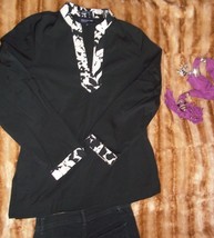 jones new york black Blouse - Sz M - $24.99