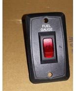 RED RV SIGMA 700601 FUEL GAUGE BLACK TOGGLE SWITCH LIGHTED 1 SWITCH NEW - $300.56 MXN