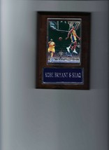 Kobe Bryant &amp; Shaquille O&#39;neal Plaque Los Angeles Lakers La Basketball Nba Shaq - £3.09 GBP