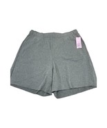 Wild Fable Womens XL Fleece Shorts Gray Cut Off Pockets High Waist - $9.85