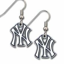 MLB Licensed Team Logo Dangle Earrings (New York Yankees) - $15.84