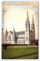 Postcard St. Paul&#39;s Roman Catholic Cathedral, Pittsburgh Pennsylvania PA... - £2.96 GBP