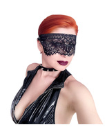 Lace Mask Masquerade Sexy Bdsm Role Play Fetish Boudoir Striptease Bache... - £18.87 GBP